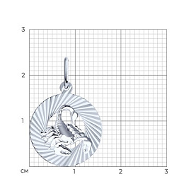 Подвеска SOKOLOV - Серебро 925 (арт. 94030889)