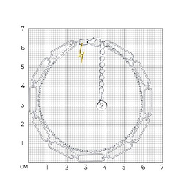 Браслет SOKOLOV - Серебро 925 (арт. 94051003)