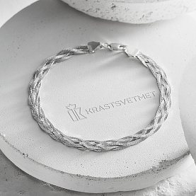 Браслет Красцветмет - Серебро 925 (арт. НБ22-008-3#0.50)