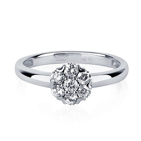 Кольцо Platinum Lab. - Платина 950 (арт. ПК-247-01)