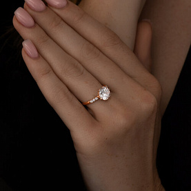 Кольцо SOKOLOV - Серебро 925, Фианит (арт. 93011079)