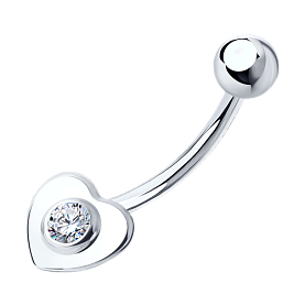 Пирсинг SOKOLOV - Серебро 925, Фианит (арт. 94060081)