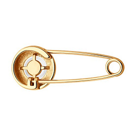 Булавка Diamant - Серебро 925, Жемчуг культивированный (арт. 93-340-02633-2)