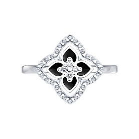 Кольцо SOKOLOV - Серебро 925, Фианит, Эмаль (арт. 94014642)