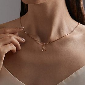 Подвеска SOKOLOV - Золото 375, Фианит (арт. 036373-4)