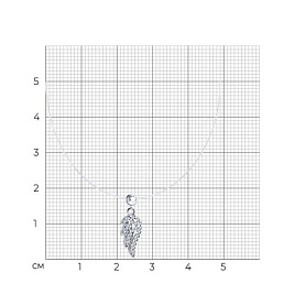 Колье SOKOLOV - Серебро 925, Фианит (арт. 94070652)