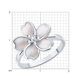 Кольцо SOKOLOV - Серебро 925, Эмаль (арт. 94014638)