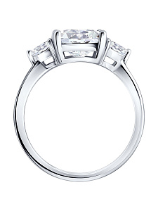 Кольцо SOKOLOV - Серебро 925, Фианит (арт. 94014913-91)