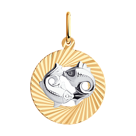 Подвеска SOKOLOV - Золото 585 (арт. 031376)