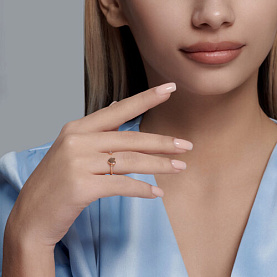 Кольцо SOKOLOV - Серебро 925, Фианит (арт. 93010863)