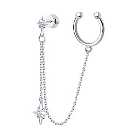 Серьга SOKOLOV - Серебро 925, Фианит (арт. 94170307)