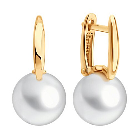 Серьги SOKOLOV - Золото 585, Жемчуг культивированный (арт. 792512)