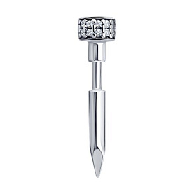 Серьга Diamant - Серебро 925, Фианит (арт. 94-127-02394-1)