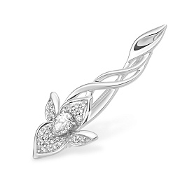 Брошь EFREMOV - Серебро 925, Фианит (арт. 15100112992-501)