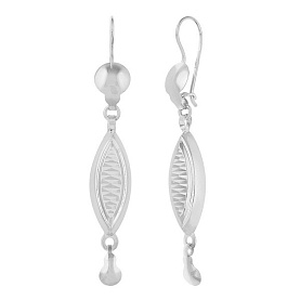 Серьги Атолл - Серебро 925 (арт. 20183А-2)
