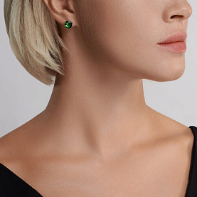 Серьги SOKOLOV - Серебро 925, Swarovski (арт. 94022056)