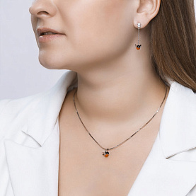 Подвеска SOKOLOV - Серебро 925, Эмаль (арт. 94031410)