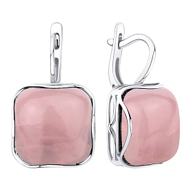 Серьги KRASNOE - Серебро 925, Кварц (арт. 2340105134)