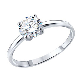 Кольцо Diamant - Серебро 925, Фианит (арт. 94-110-02399-1)