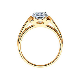 Кольцо SOKOLOV - Серебро 925, Фианит (арт. 93010789)