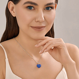 Колье SOKOLOV - Серебро 925, Фианит (арт. 94071260)