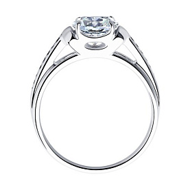 Кольцо SOKOLOV - Серебро 925, Фианит (арт. 94012692)