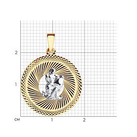 Подвеска SOKOLOV - Золото 585 (арт. 032335)