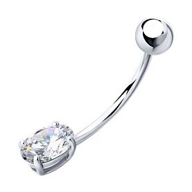 Пирсинг SOKOLOV - Серебро 925, Фианит (арт. 94060061)