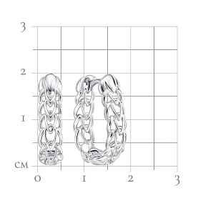 Серьги Talant - Серебро 925 (арт. 11-7Д-0000-18450)