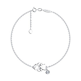 Браслет SOKOLOV - Серебро 925, Фианит (арт. 94050348)