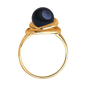 Кольцо Diamant - Серебро 925, Жемчуг культивированный, Фианит (арт. 93-310-01927-2)