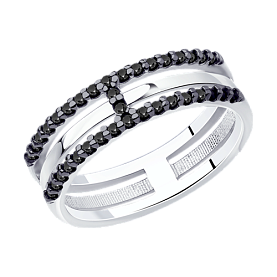 Кольцо Diamant - Серебро 925, Фианит (арт. 94-110-01514-1)