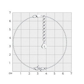 Браслет SOKOLOV - Серебро 925 (арт. 94050579)