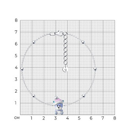 Браслет SOKOLOV - Серебро 925, Эмаль (арт. 94051523)