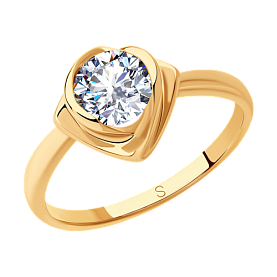 Кольцо SOKOLOV - Серебро 925, Фианит (арт. 93010811)