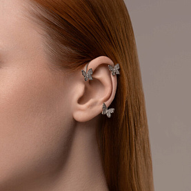 Серьга SOKOLOV - Серебро 925, Фианит (арт. 94170325)