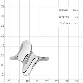 Кольцо Аквамарин - Серебро 925 (арт. 56166.5)
