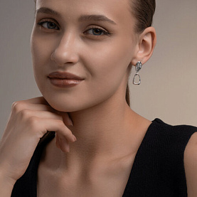 Серьги Diamant - Серебро 925 (арт. 94-122-00112-1)