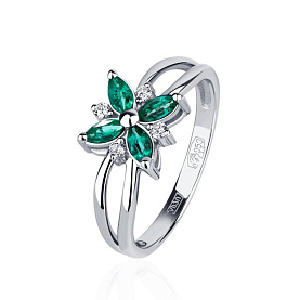 Кольцо Platinum Lab. - Платина 950 (арт. ПК-062И-01)