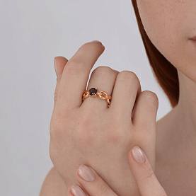 Кольцо Diamant - Золото 585, Гранат (арт. 51-310-02936-1)