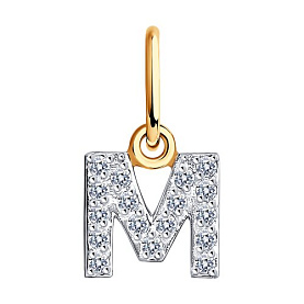 Подвеска SOKOLOV - Золото 375, Фианит (арт. 37036396)