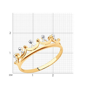 Кольцо SOKOLOV - Золото 375 (арт. 31-110-01012-1)