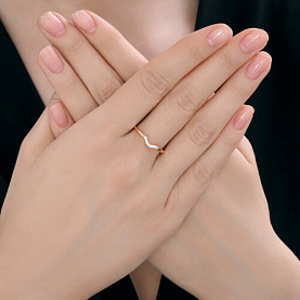 Кольцо Diamant - Золото 585, Фианит (арт. 51-110-00903-1)