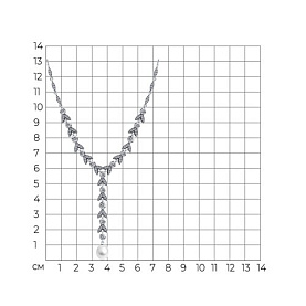 Колье SOKOLOV - Серебро 925, Жемчуг культивированный, Фианит (арт. 92070086)