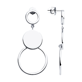 Серьги SOKOLOV - Серебро 925 (арт. 94023398)