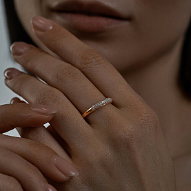 Кольцо SOKOLOV - Серебро 925, Фианит (арт. 93011113)