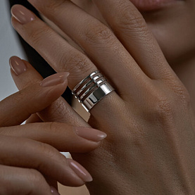 Кольцо SOKOLOV - Серебро 925 (арт. 94013615)