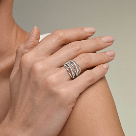 Кольцо Diamant - Серебро 925, Фианит (арт. 94-110-00410-1)