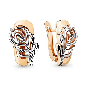 Серьги Аквамарин - Серебро 925 (арт. 33676.6)