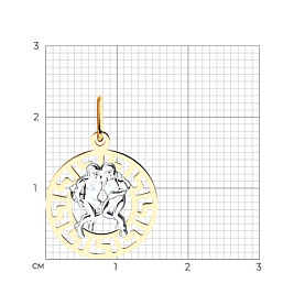 Подвеска SOKOLOV - Золото 375 (арт. 031296-4)